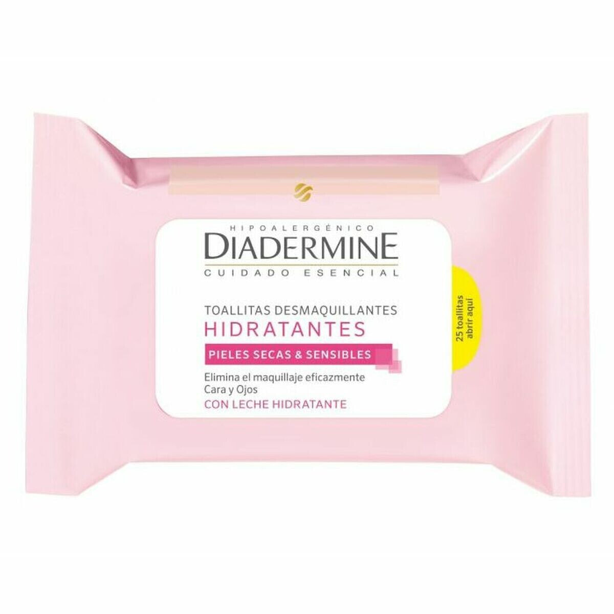 Make Up Remover Wipes Diadermine Toallitas Desmaquillantes Moisturizing (25 uds)