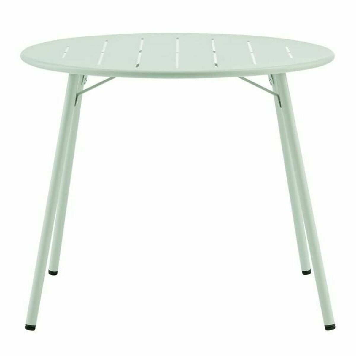 Table Green Steel 90 x 73 cm