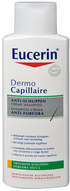 Eucerin Dermo Capillaire Anti-Dry Dandruff Shampoo Шампунь против сухой перхоти 250 мл