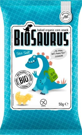 Kindersnack gebackener Bio-Mais Sea Salt, 50 g