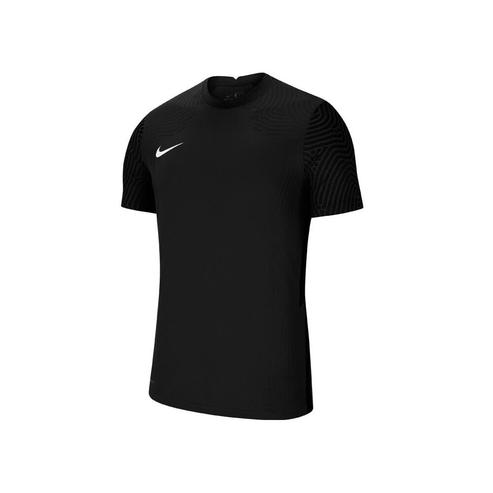 Мужская спортивная футболка черная однотонная Nike Vaporknit Iii Jersey Top