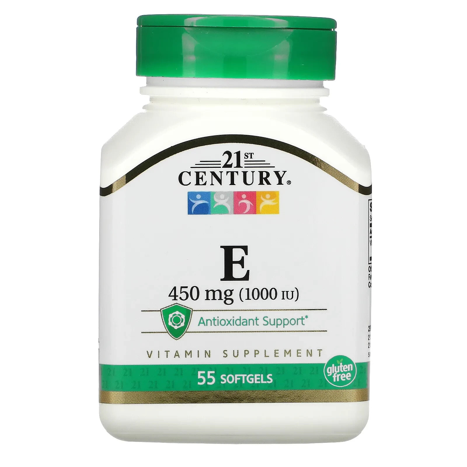 21st Century, витамин E, 90 мг (200 МЕ), 110 капсул
