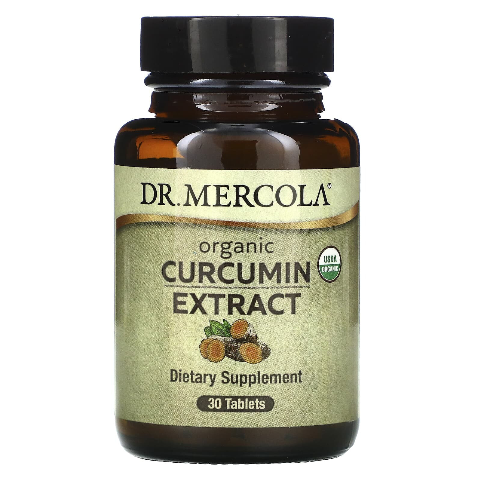 Organic Curcumin Extract, 30 Tablets