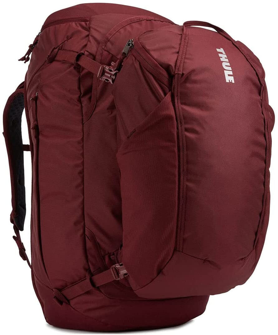 Мужской спортивный рюкзак красный Thule Landmark Travel Backpack