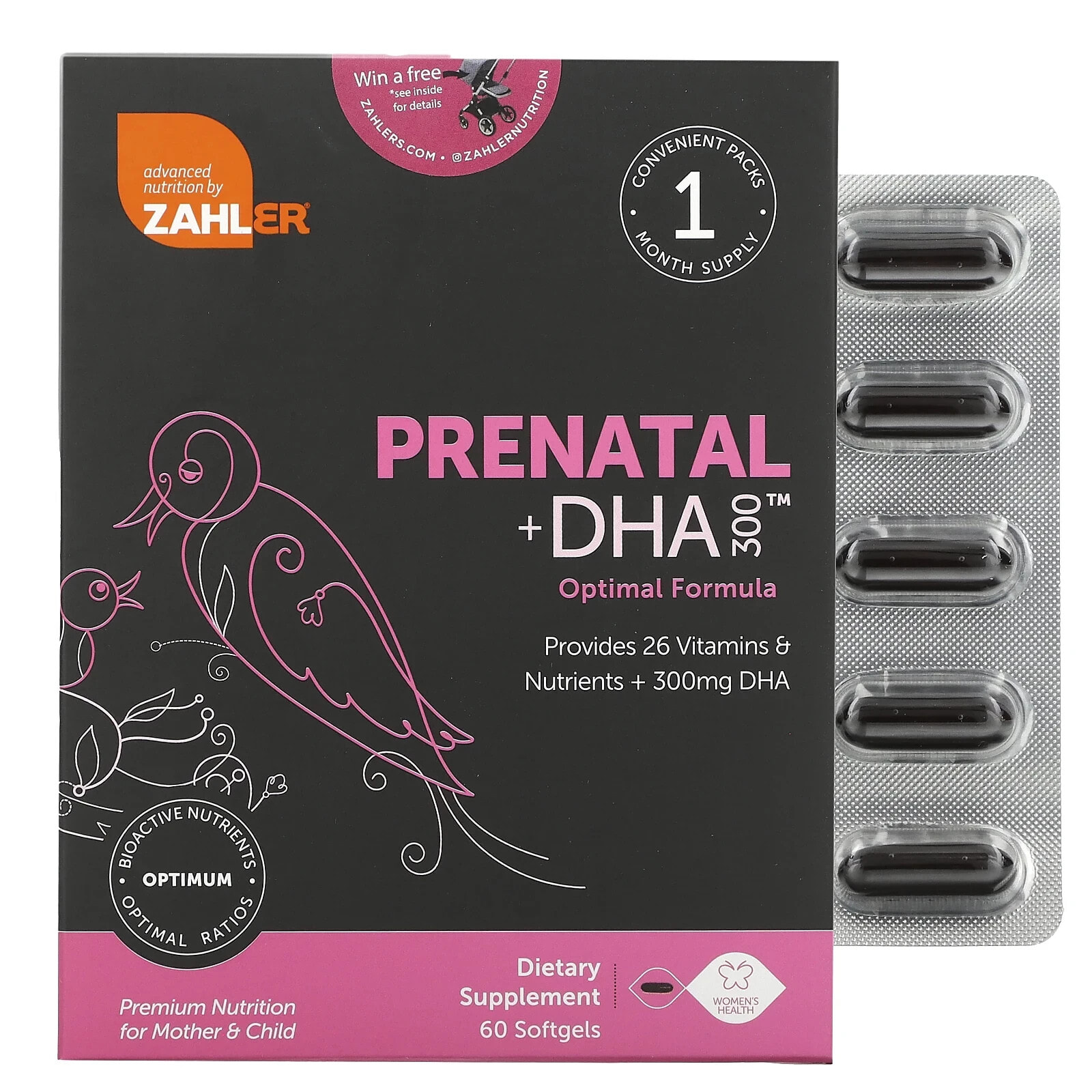 Prenatal + DHA 300, 120 Softgels