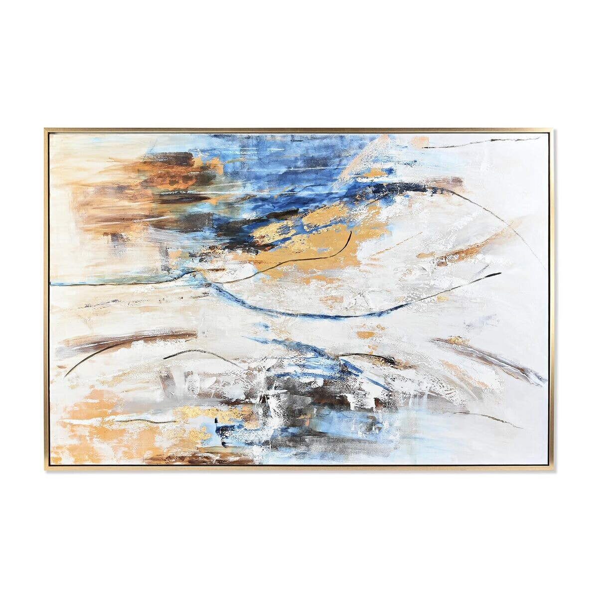 Painting DKD Home Decor Abstract Modern 126 x 4 x 187 cm