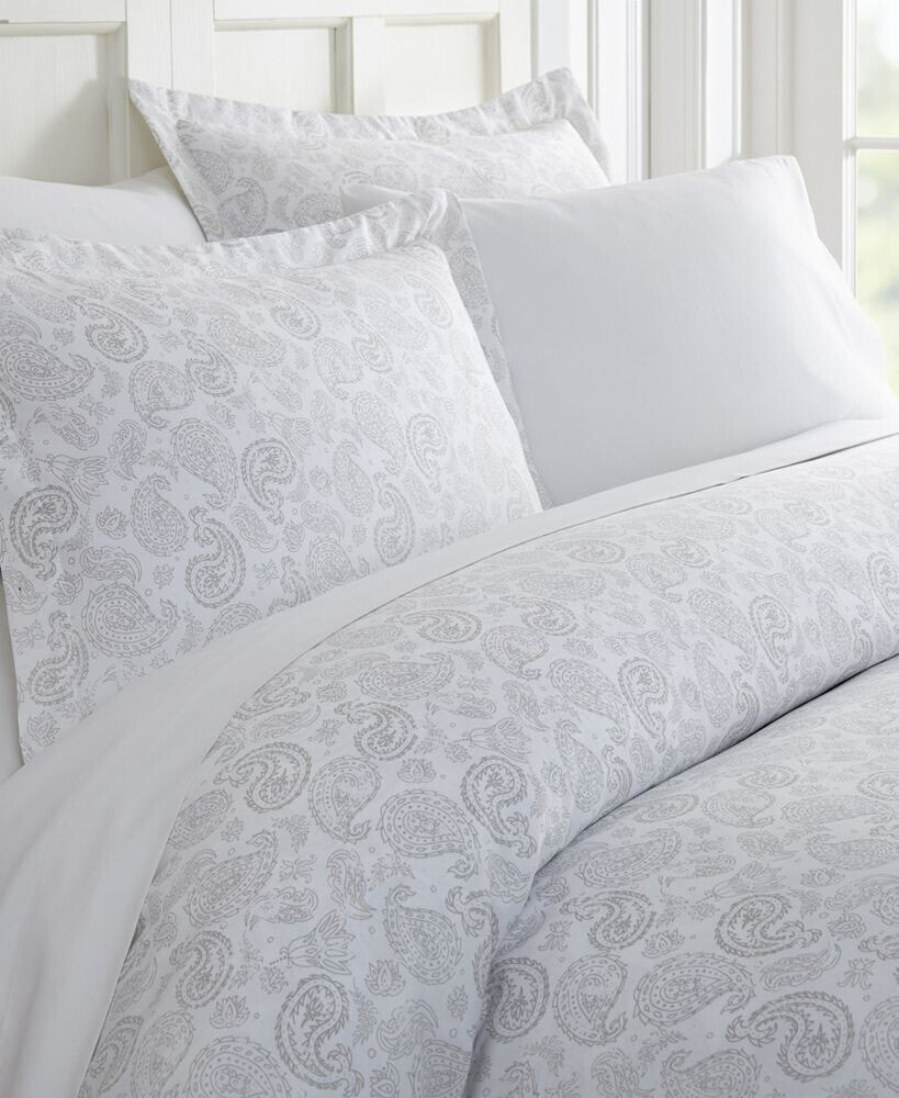 ienjoy Home tranquil Sleep Patterned Duvet Cover Set by The Home Collection, Twin/Twin XL