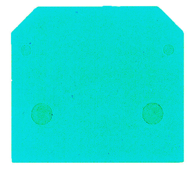 Weidmüller AP SAK4-10 BL - End plate - 20 pc(s) - Polyamide - Blue - -50 - 100 °C - V2