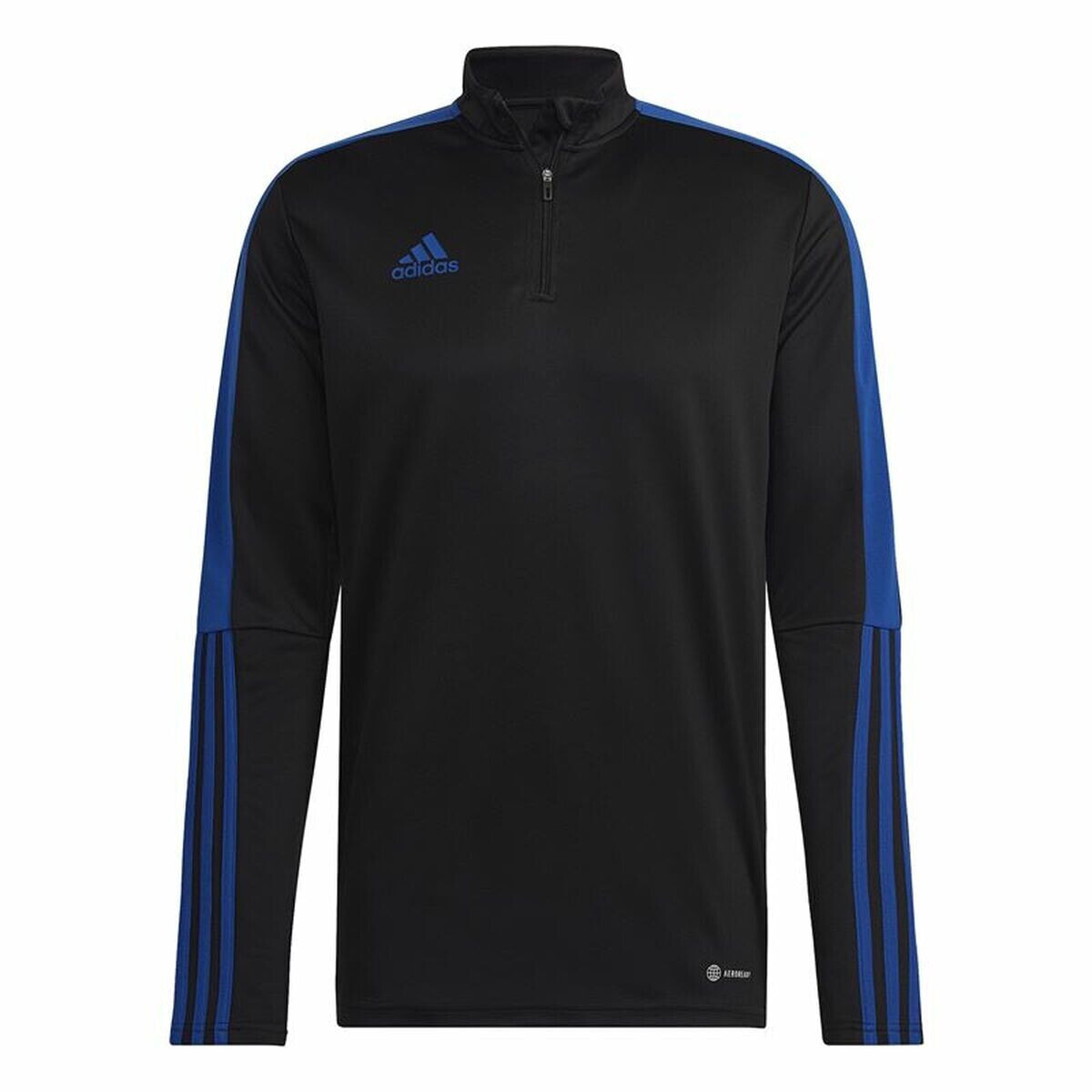 Men’s Sweatshirt without Hood Adidas Tiro Essential Black