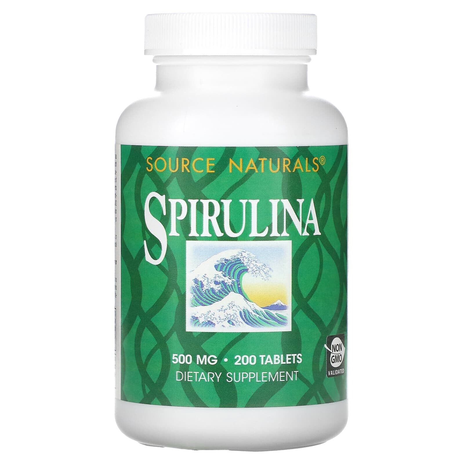 Spirulina, 500 mg, 500 Tablets
