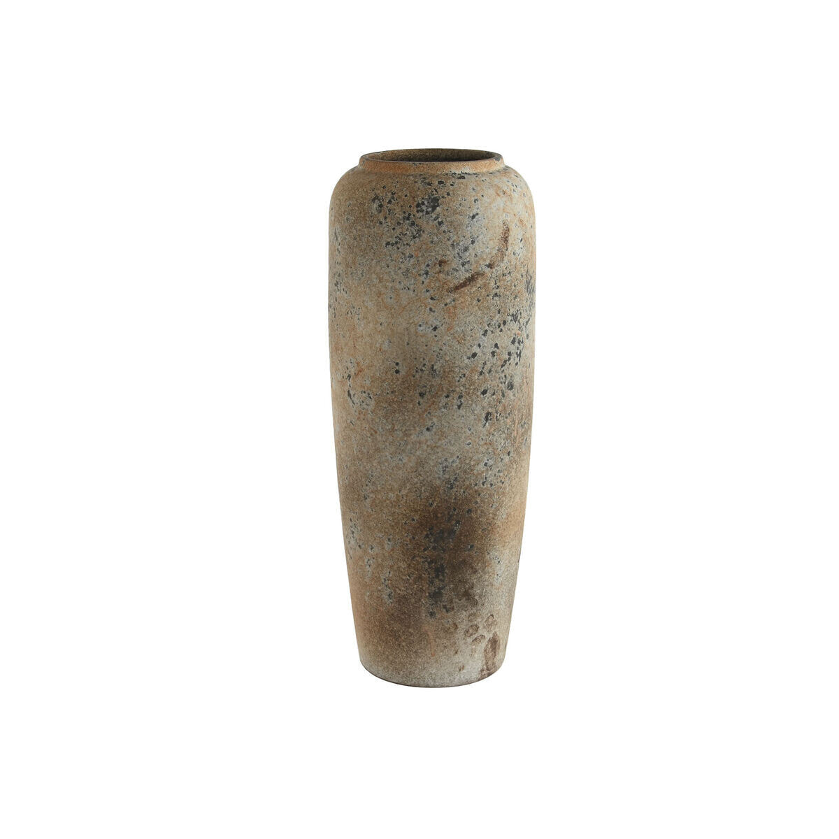 Vase Home ESPRIT White Brown Ceramic Aged finish 20 x 20 x 50,5 cm