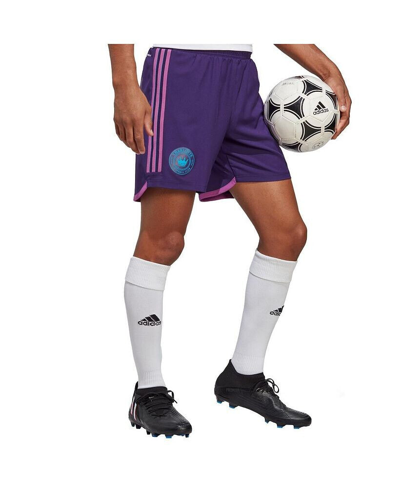 Men's Purple Charlotte FC AEROREADY Authentic Shorts