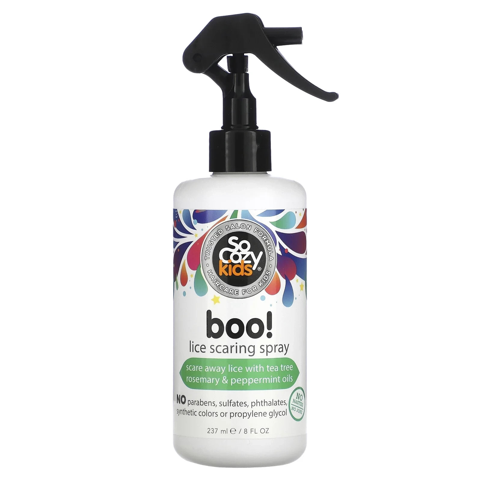 SoCozy Kids Boo Lice Scaring Spray Спрей против вшей 237 мл