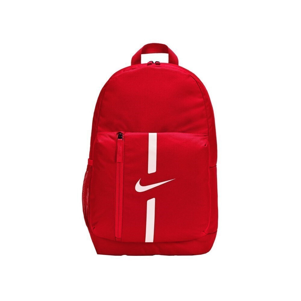 Рюкзак мужской Nike JR Academy Team красный с логотипом