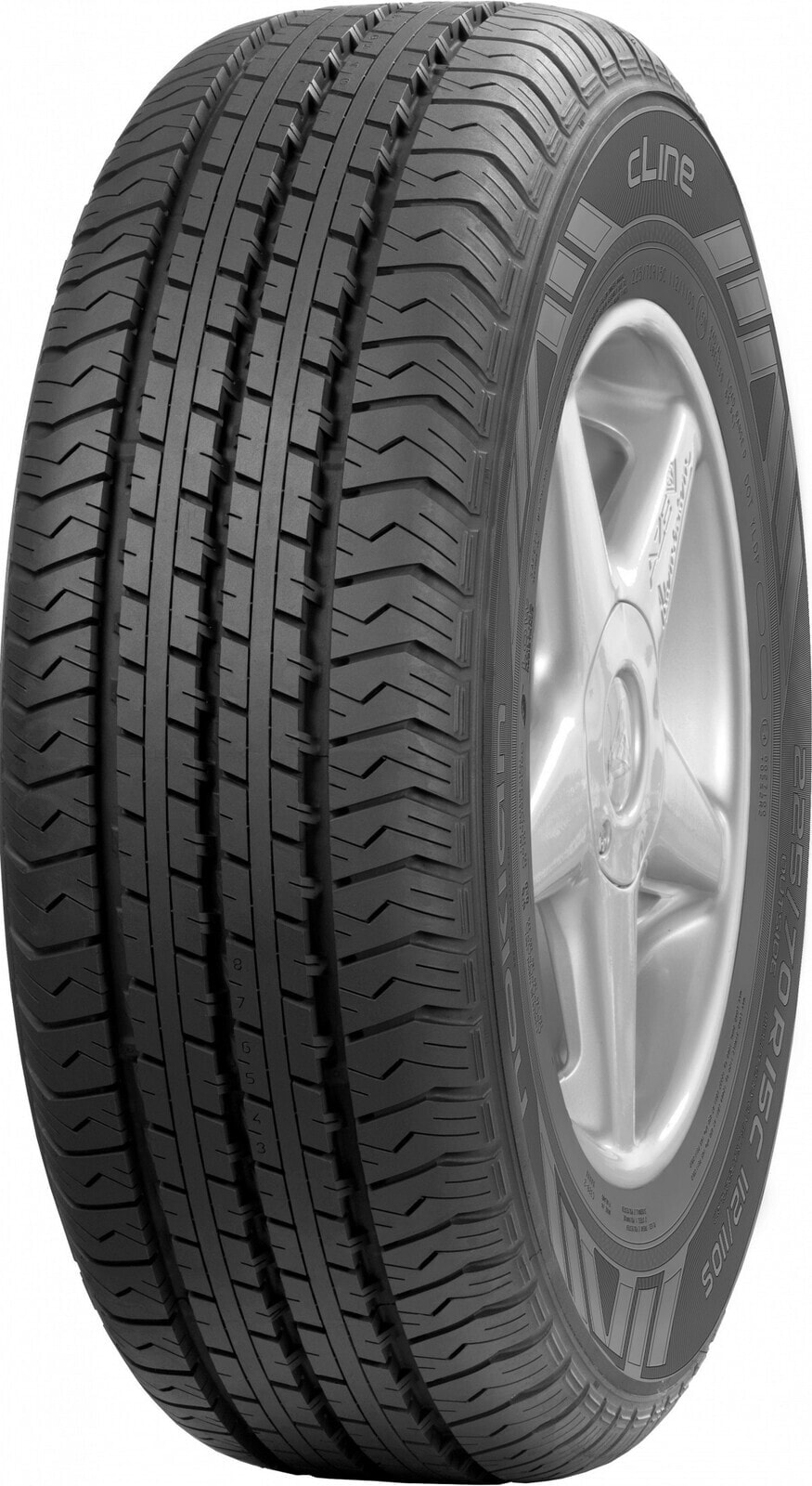 Шины для легких грузовых автомобилей летние Nokian Cline Cargo DOT22 225/75 R16 121/120R