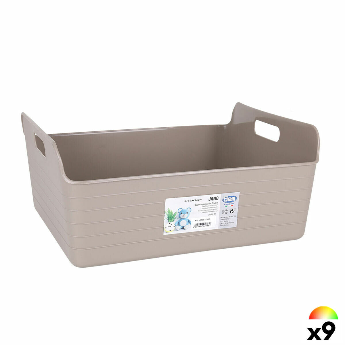 Multi-use Box Confortime Jano Flexible 37 x 29 x 16 cm (9Units)