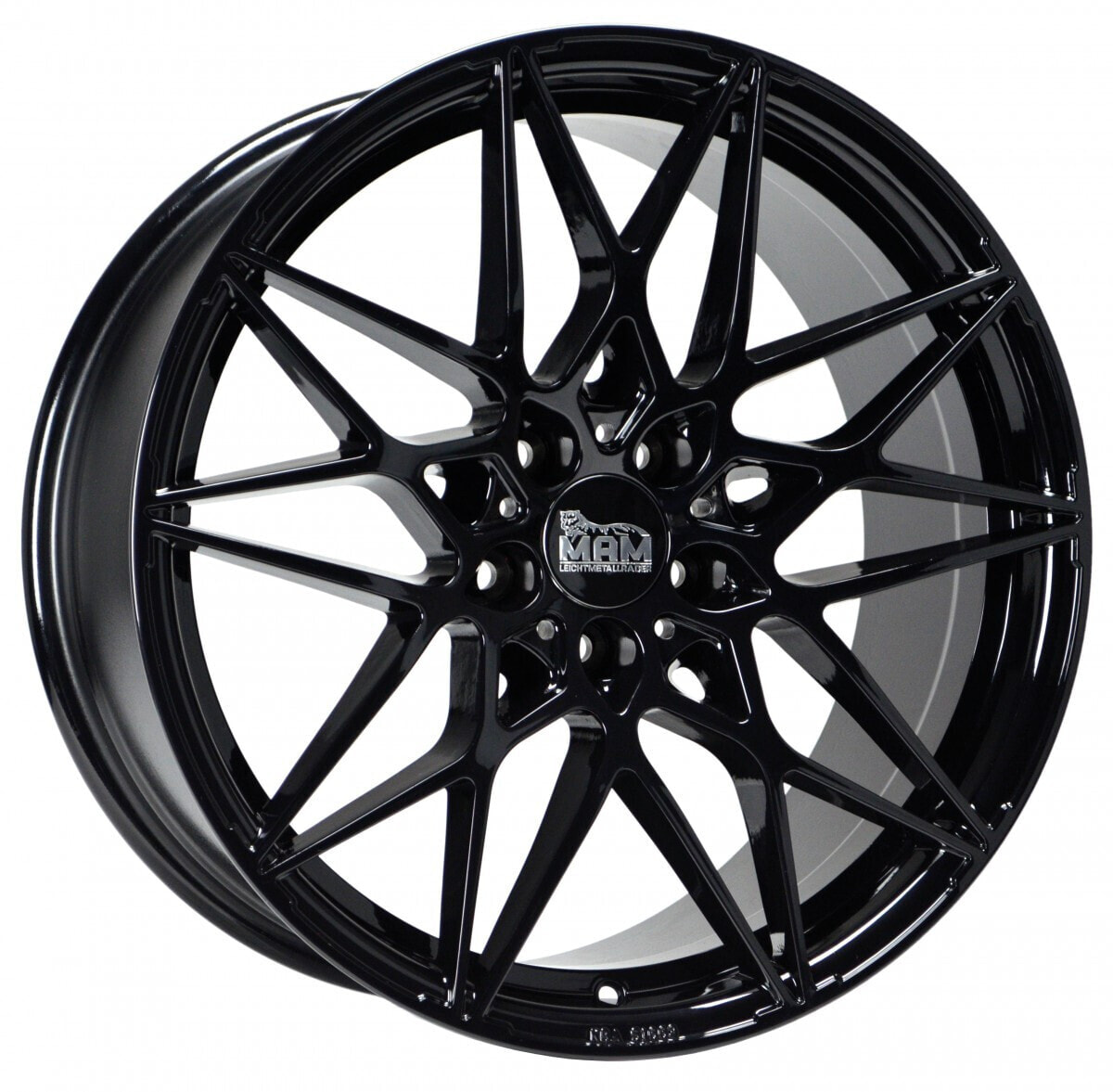 Колесный диск литой MAM B2 black painted 8.5x20 ET30 - LK5/112 ML72.6