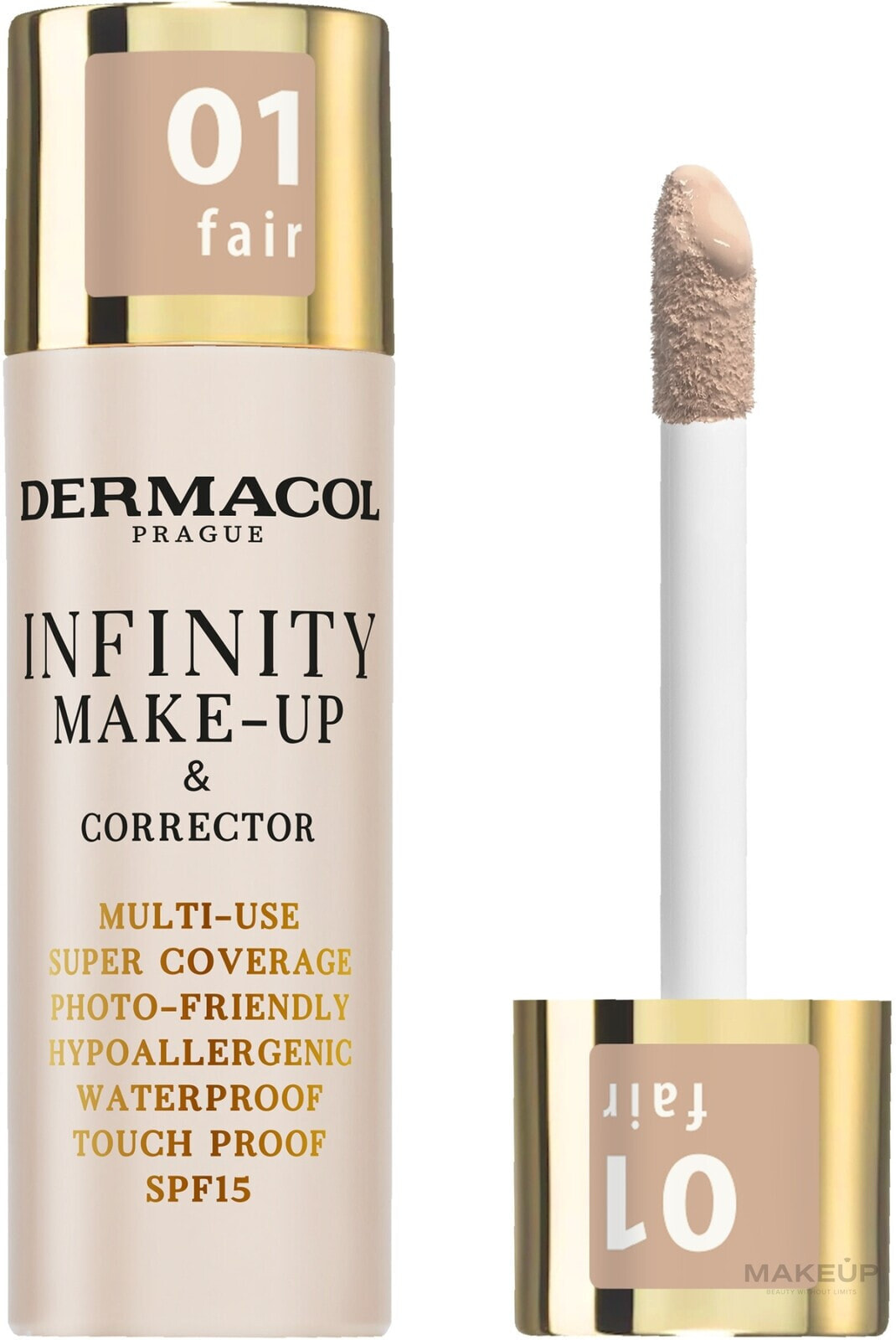 Foundation und Concealer 2in1 - Dermacol Infinity Make-up & Corrector