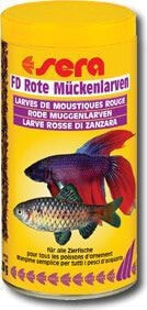 Корм для рыб Sera FD-ROTE MUCKENLARVEN PUSZKA 100 ml