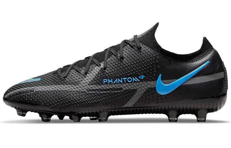 Nike Phantom GT2 Elite AG-Pro 人造草地 防滑耐磨 足球鞋 男女同款 黑蓝 / Кроссовки футбольные Nike Phantom DC0748-004