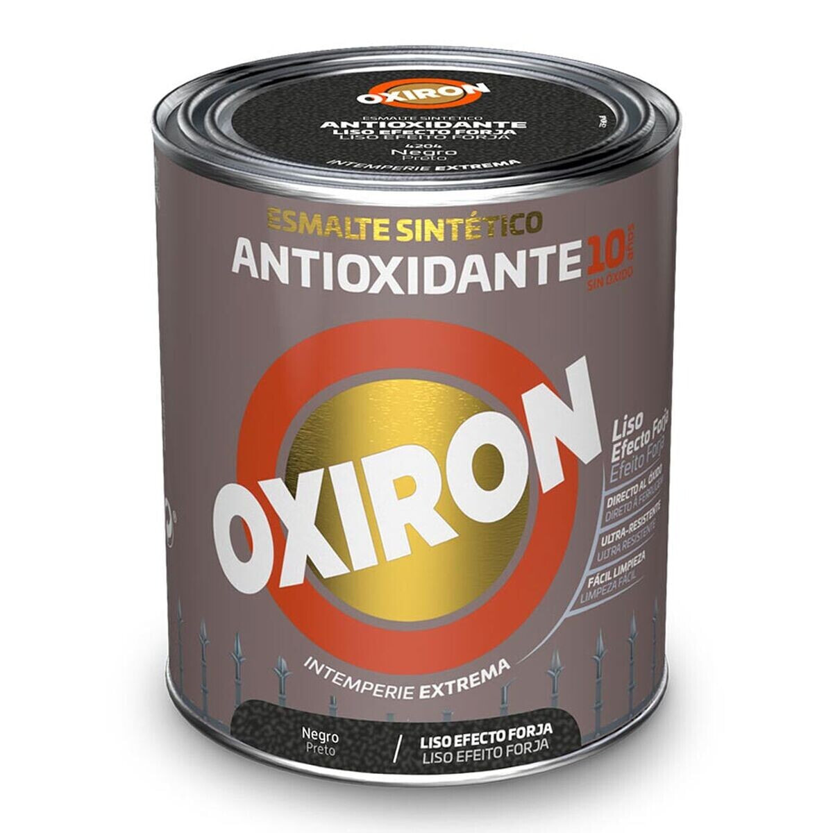 Синтетическая эмаль Oxiron Titan 5809096 250 ml Чёрный антиоксидантами