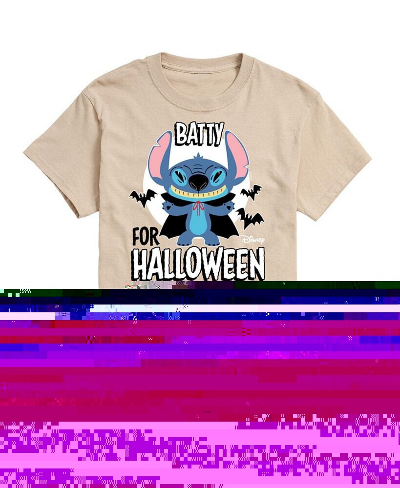 AIRWAVES men's Lilo and Stitch Halloween Short Sleeve T-shirt