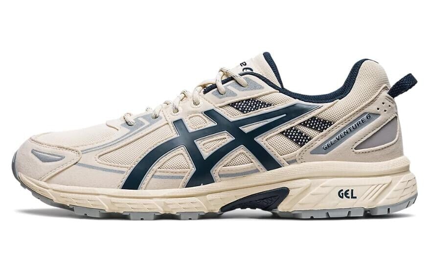 Asics Gel-Venture 6 防滑耐磨 低帮 跑步鞋 男女同款 白蓝 / Кроссовки Asics Gel-Venture 6 1203A239-200