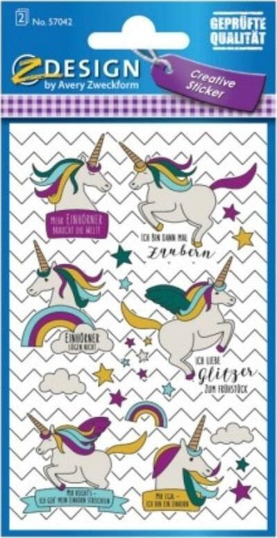 Avery Zweckform Paper stickers - Unicorns