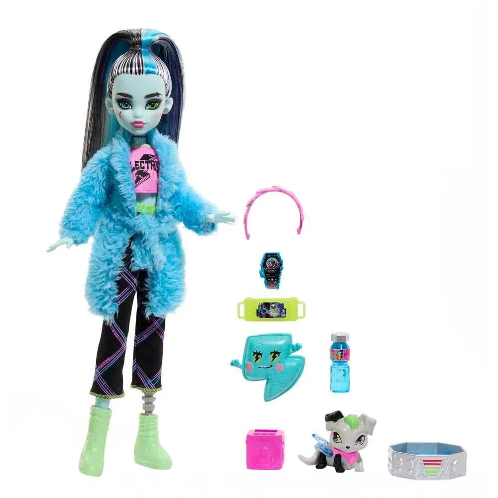 MONSTER HIGH Slumber Party Frankie Stein Doll