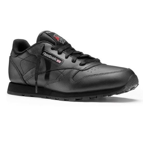 Мужские кроссовки Reebok Classic Leather GS Czarne