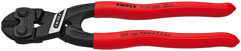 Knipex Szczypce tnące przegubowe kompaktowe 200mm CoBolt PCV (71 01 200)