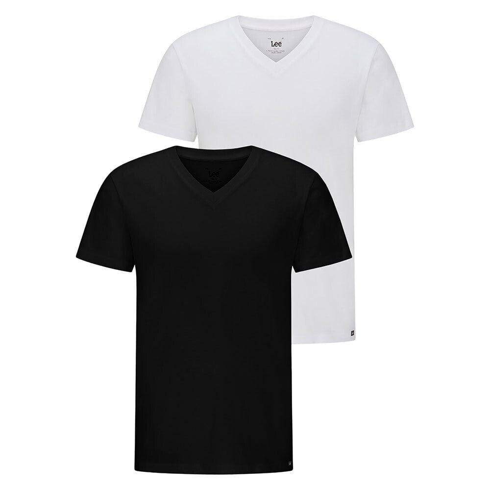 LEE Twin Short Sleeve V Neck T-Shirt 2 Units