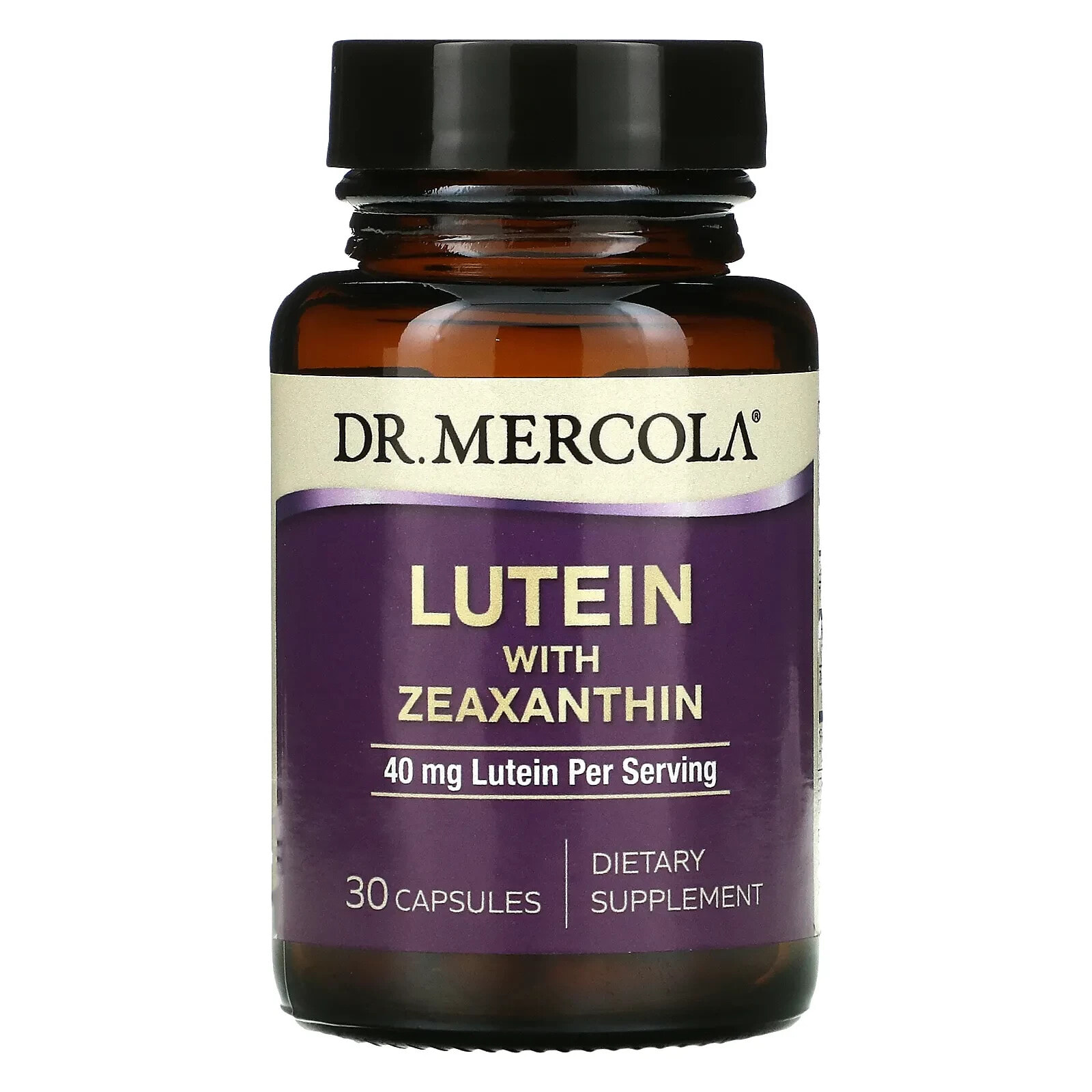 Lutein with Zeaxanthin, 40 mg, 30 Capsules