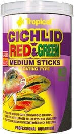 Корм для рыб Tropical CICHLID RED&GREEN medium STIX 1l