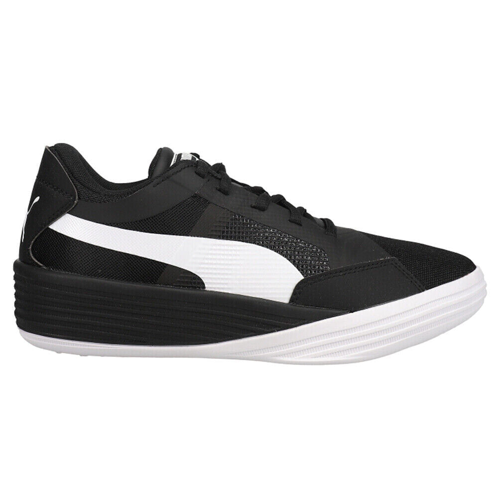 Puma Clyde AllPro Team Basketball Mens Black Sneakers Athletic Shoes 195509-01