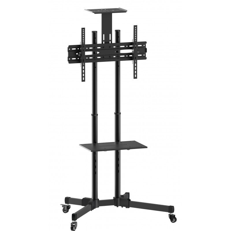 23218 - Black - Black - Steel - 2 shelves - Black - 50 kg