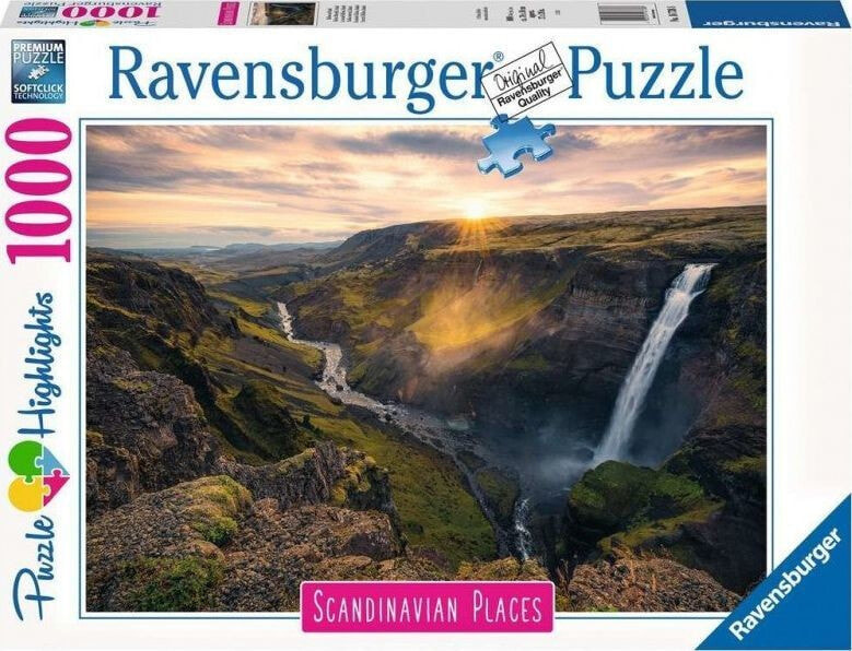 Ravensburger Puzzle 1000 Skandynawskie krajobrazy