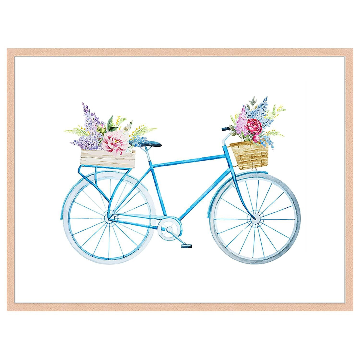 Bild Bicycle With Flowers