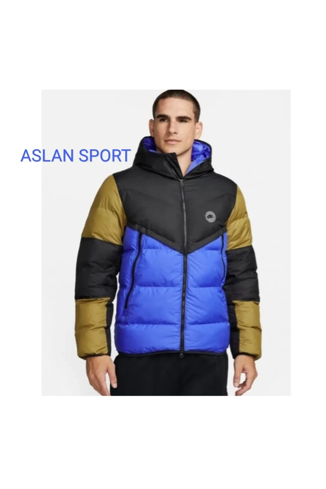 Sportswear Storm-Fit Windrunner PrimaLoft® Full-Zip Hoodie Erkek Mont ASLAN SPORT