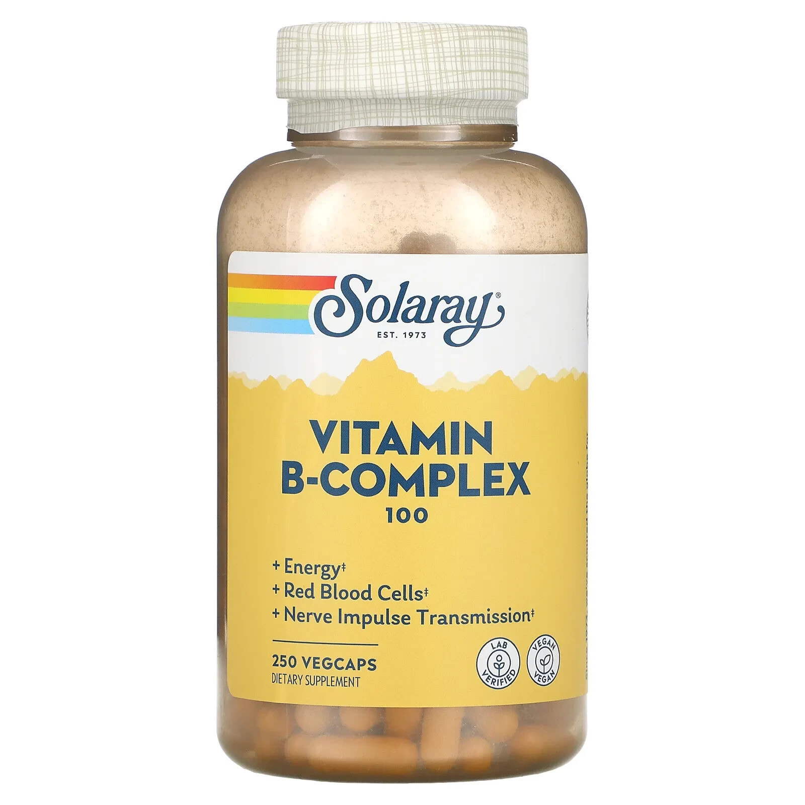 Vitamin B-Complex 100 , 250 VegCaps