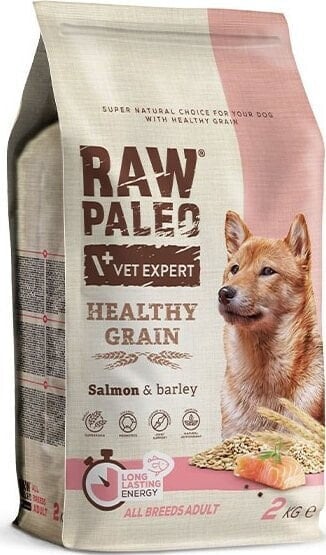 VetExpert VetExpert Raw Paleo Healthy Grain Salmon&Barley Adult - Karma sucha dla psów - 2kg