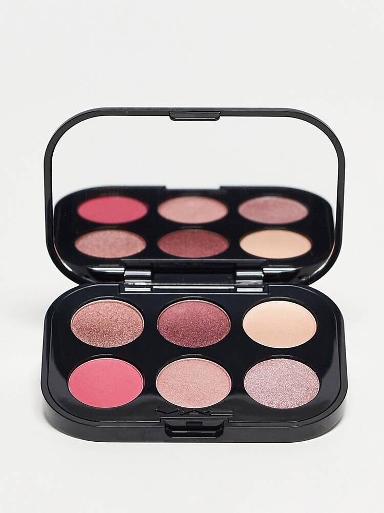 MAC – Connect In Colour – Lidschatten-Palette mit 6Farben – Rose Lens