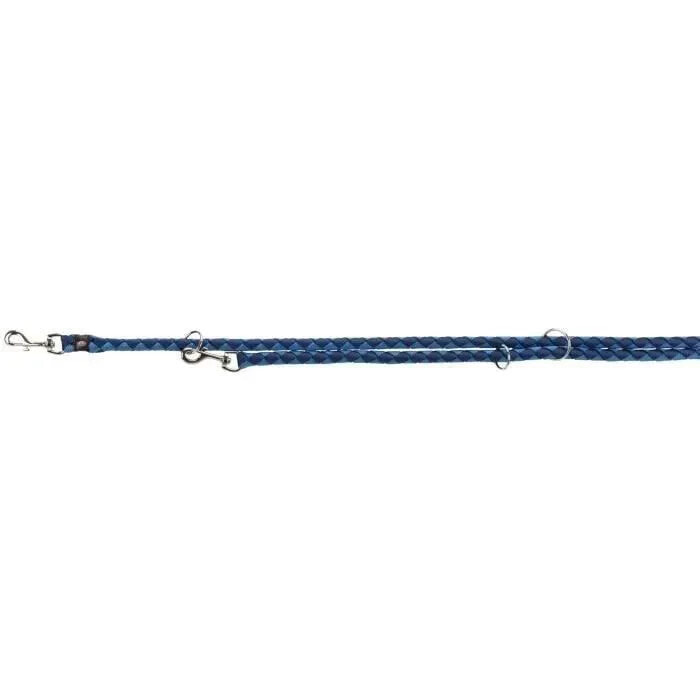 TRIXIE Cavo verstellbare Leine LXL: 2 m 18 mm Indigo und Knigsblau