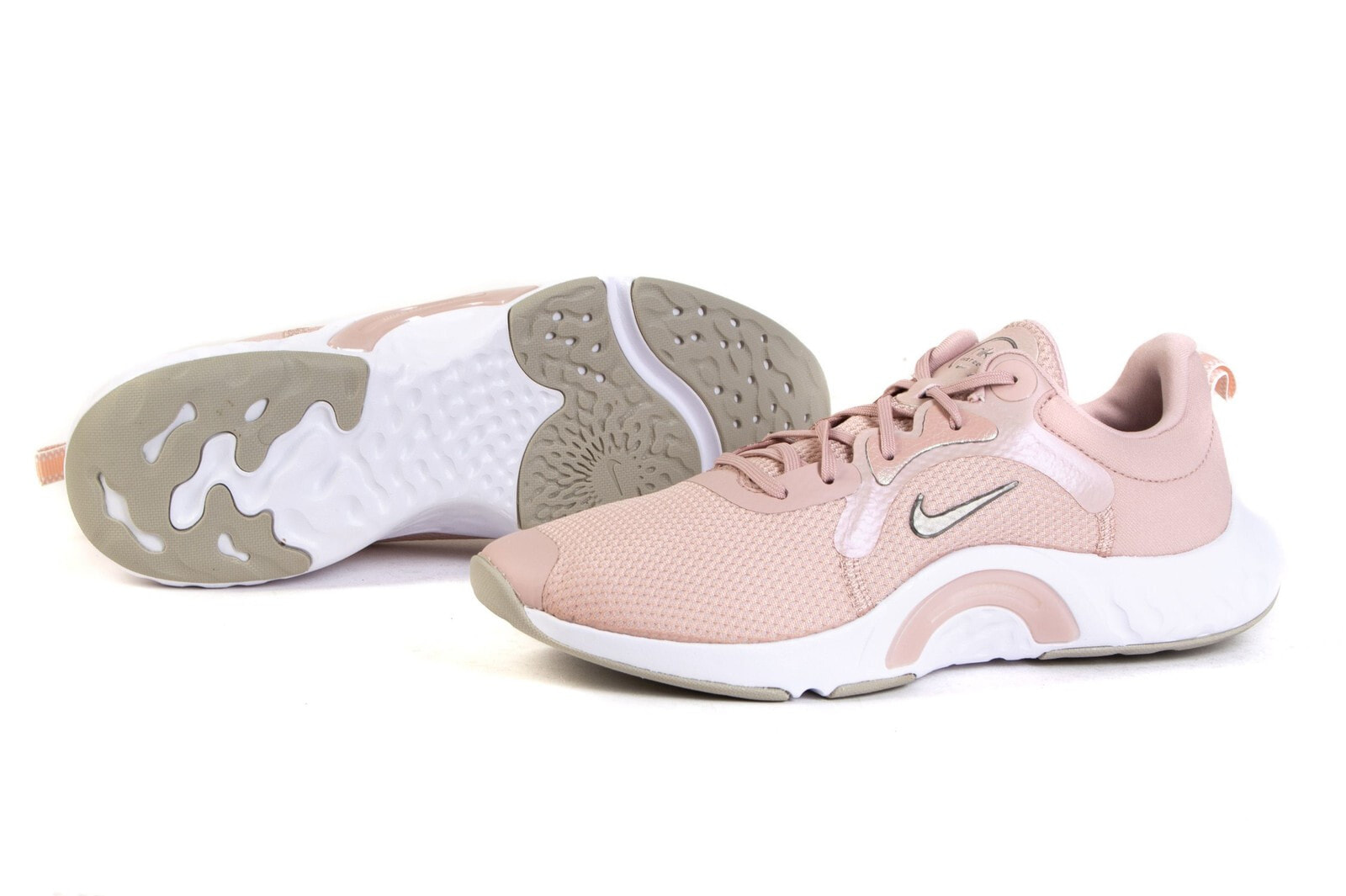Женские кроссовки розовые тканевые низкие Nike DA1349-600