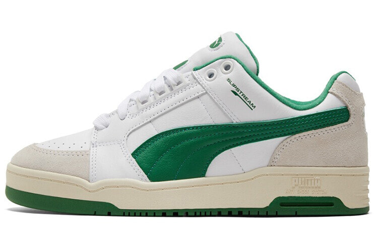 PUMA Slipstream Slipstream Low Retro 复古 耐磨轻便 低帮 板鞋 男女同款 白绿 / Кроссовки PUMA Slipstream Low Retro