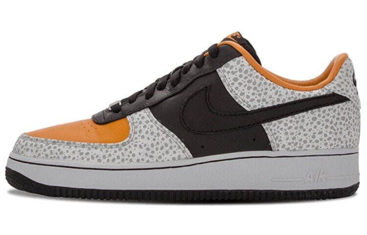 Nike Air Force 1 Low Supreme Safari 低帮 板鞋 男款 石斑黑灰 / Кроссовки Nike Air Force 318776-801