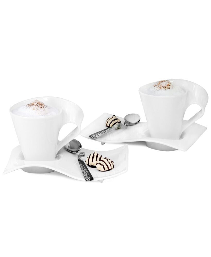 Villeroy & Boch new Wave Caffe Coffee for 2 Gift Set