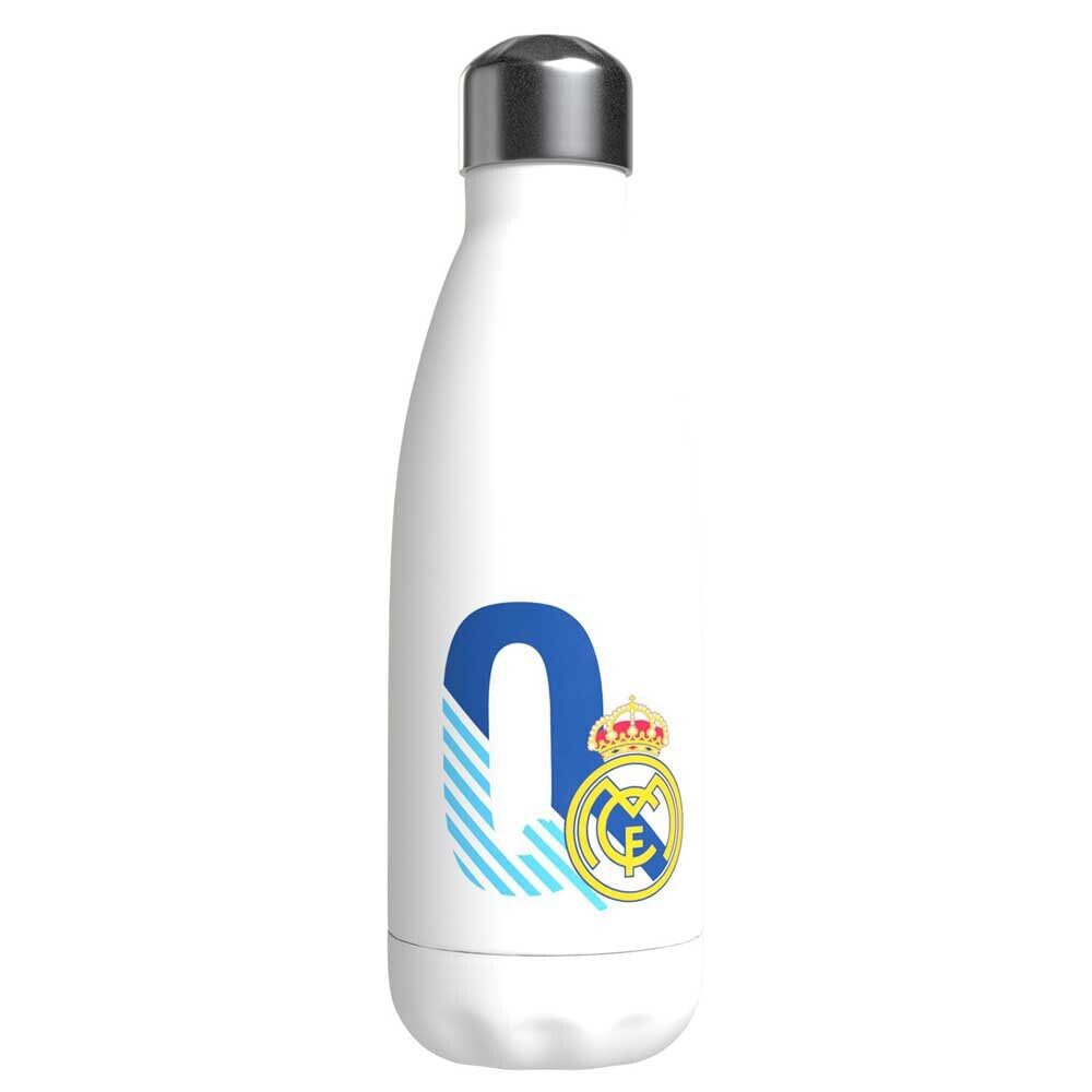 REAL MADRID Letter Q Customized Stainless Steel Bottle 550ml