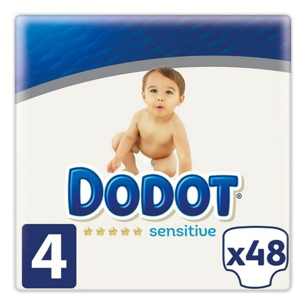 Disposable nappies Sensitive Dodot Dodot Sensitive (48 uds)