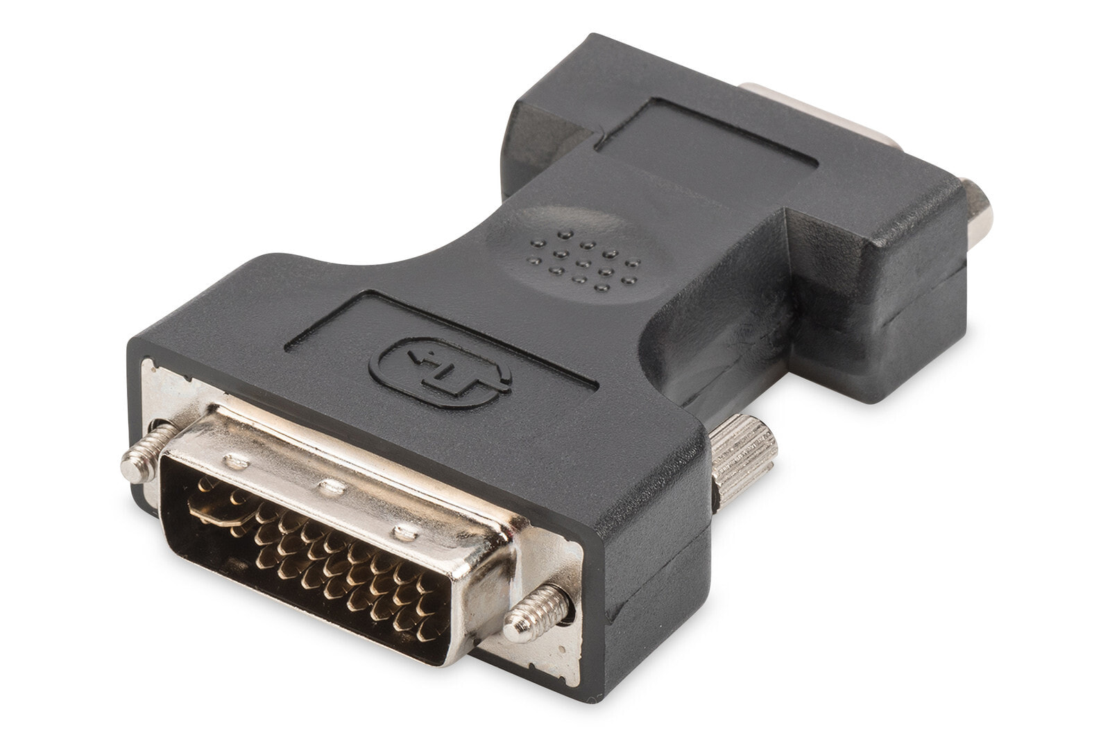 ASSMANN Electronic DVI adapter, M/F DVI (24+5) VGA HDB-15 Черный AK-320504-000-S